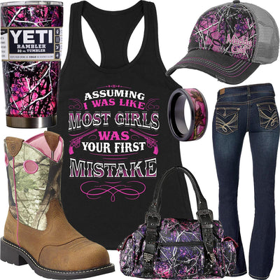 Your First Mistake Tank Top Outfit