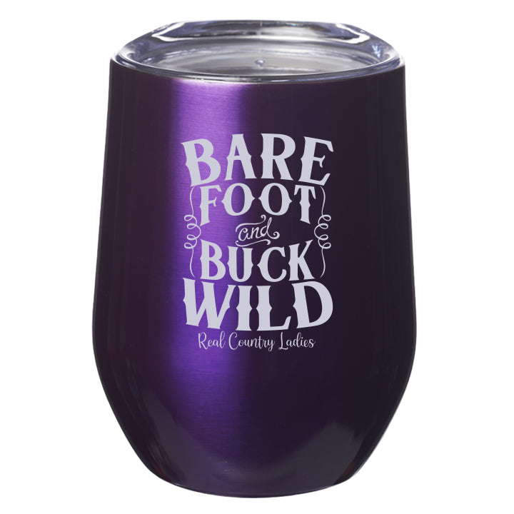 FLASH SALE | Bare Foot and Buck Wild Laser Etched Tumbler