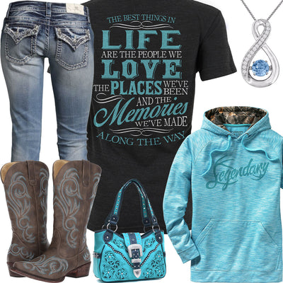 Best Things In Life Roper Boots Outfit