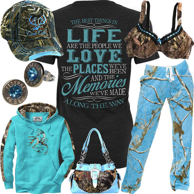 Best Things In Life Blue Realtree Pants Outfit