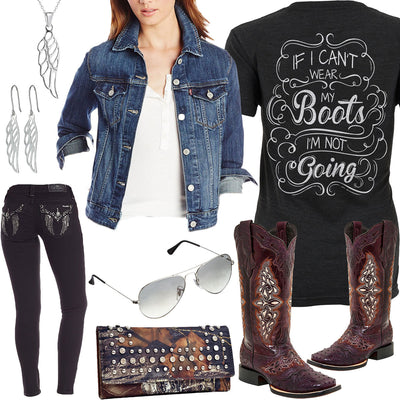 Wear My Boots Levi Denim Jacket Outfit