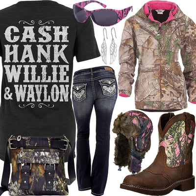 Cash, Hank, Willie & Waylon Outfit