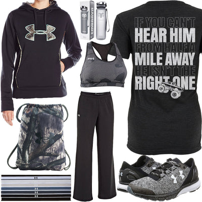 Half A Mile Away Under Armour Running Shoes Outfit