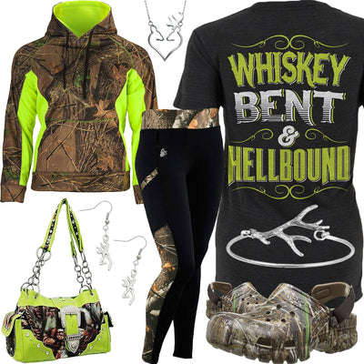 Whiskey Bent & Hellbound TrailCrest Hoodie Outfit