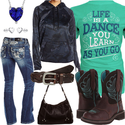 Life Is A Dance Ariat Fatbaby Boot Outfit