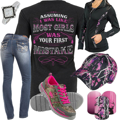 Your First Mistake Muddy Girl Jacket Outfit
