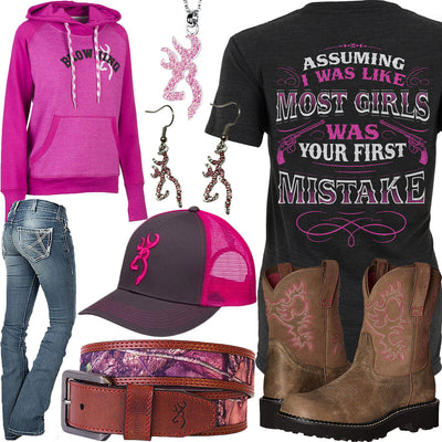 Your First Mistake Browning Jewelry Outfit