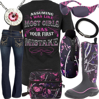 Your First Mistake Rubber Boots Outfit