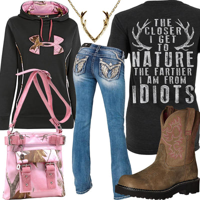 Farther From Idiots Miss Me Jeans Outfit