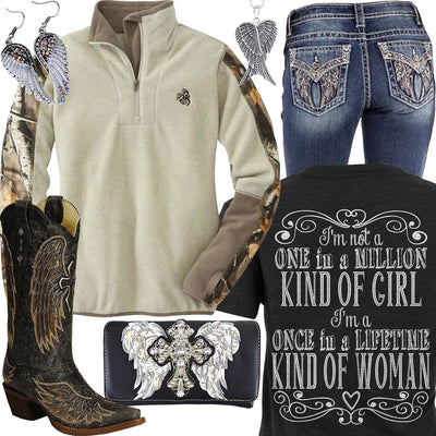 Once In A Lifetime Corral Boots Outfit