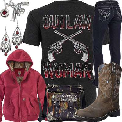 Outlaw Woman Carhartt Jacket Outfit