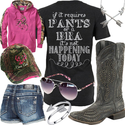 Pants Or A Bra Roper Boots Outfit