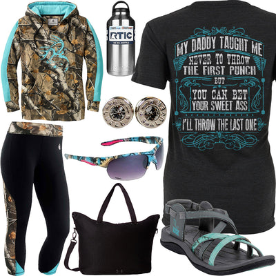 Throw The Last One Realtree Sandals Outfit