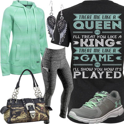 Like A Queen Under Armour Shoes Outfit