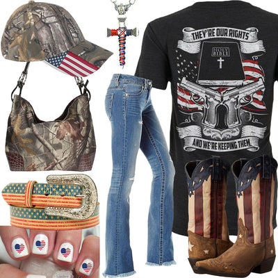 They're Our Rights Realtree Boho Bag Outfit