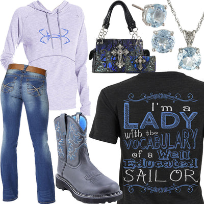 Educated Sailor Under Armour Hoodie Outfit