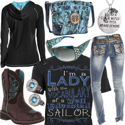 Educated Sailor Realtree Hoodie Outfit