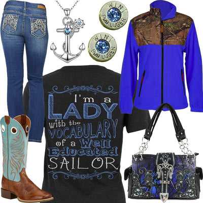 Educated Sailor WallFlower Jeans Outfit