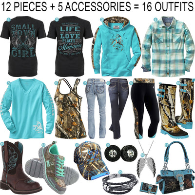 16 Outfits From 12 Pieces