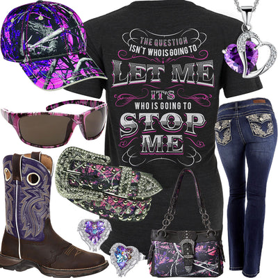 Going To Stop Me Durango Boots Outfit