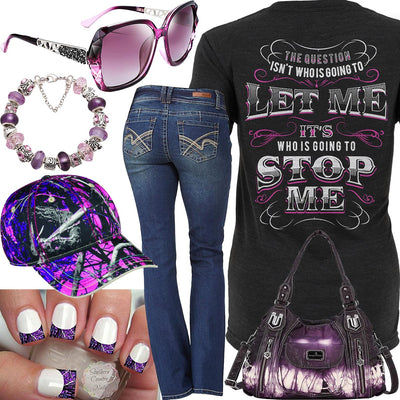 Going To Stop Me Charm Bracelet Outfit