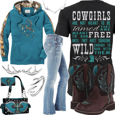 Meant To Be Tamed Ariat Boot Outfit