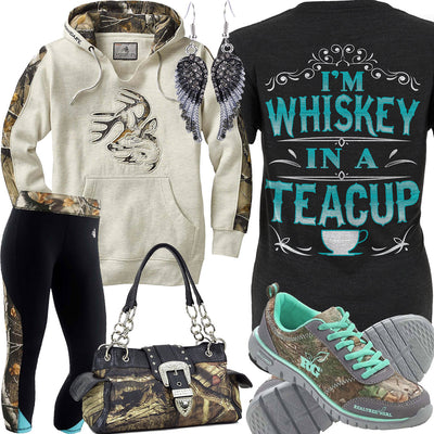 Whiskey In A Teacup Realtree Shoes Outfit