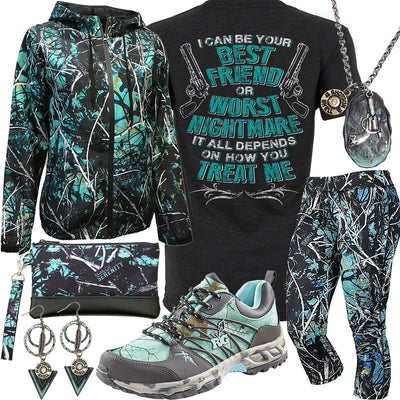 How You Treat Me Muddy Girl Serenity Leggings Outfit