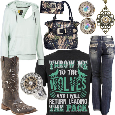 Leading The Pack Browning Hoodie Outfit