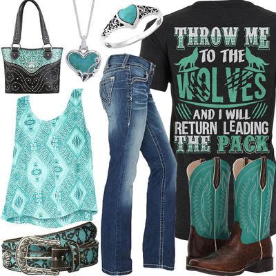 Leading The Pack Ariat Tank Outfit