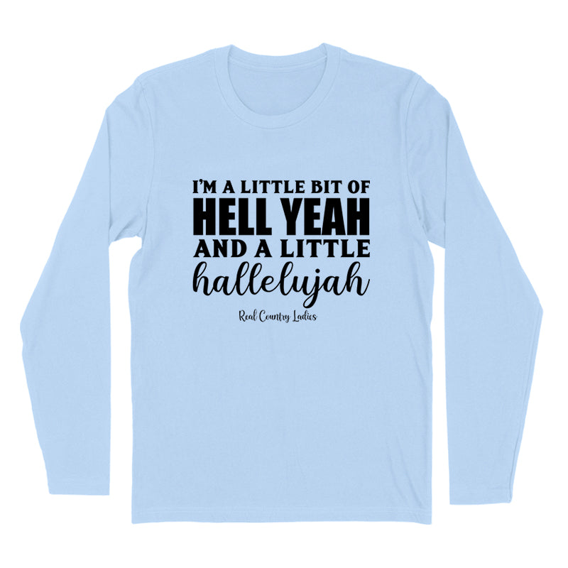 Blowout | Hell Yeah And Hallelujah Black Print Hoodies & Long Sleeves