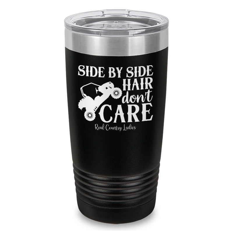 Black Friday | Side By Side Hair Don't Care Laser Etched Tumbler