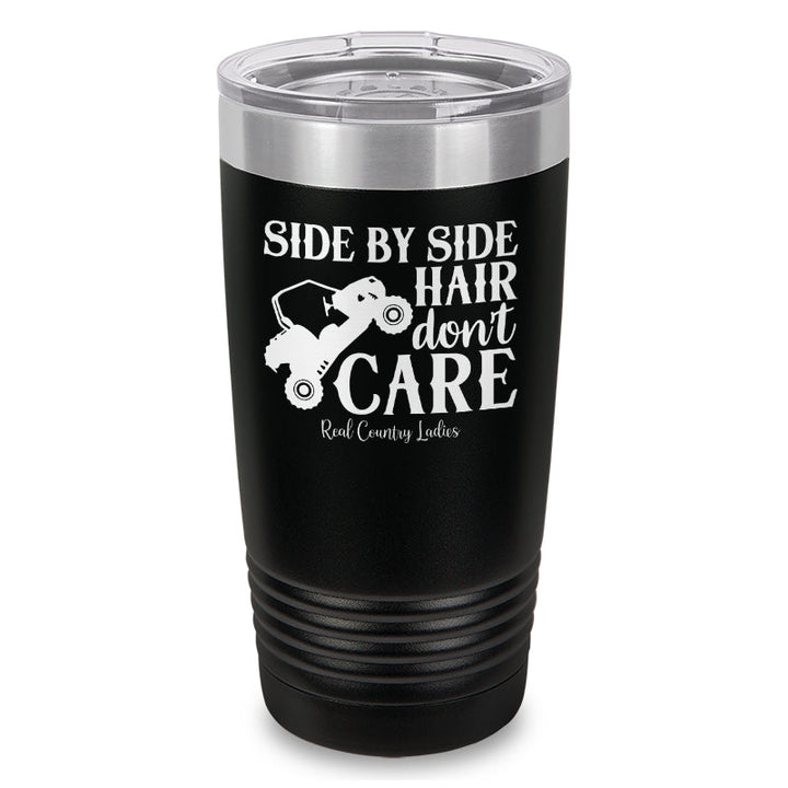 Black Friday | Side By Side Hair Don't Care Laser Etched Tumbler