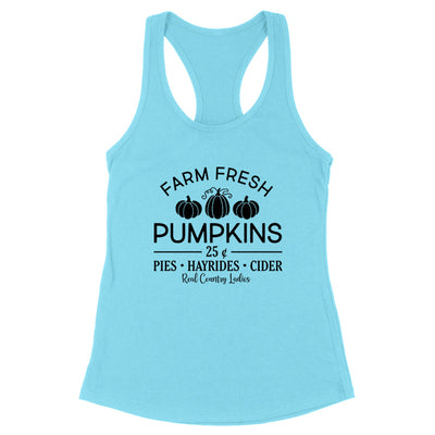 Falling For Deals | Farm Fresh Pumpkins Black Print Front Apparel