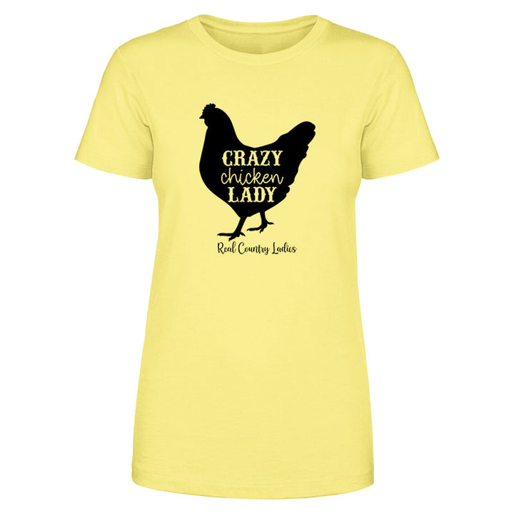 Black Friday | Crazy Chicken Lady Black Print Apparel