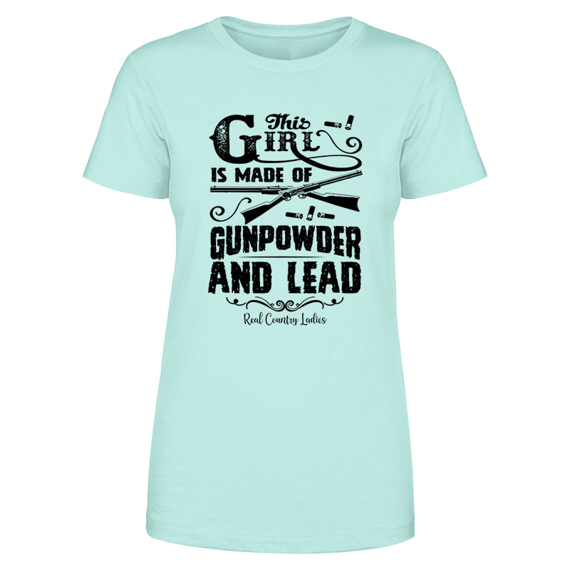 Blowout |  Gunpowder And Lead Black Print Front Apparel