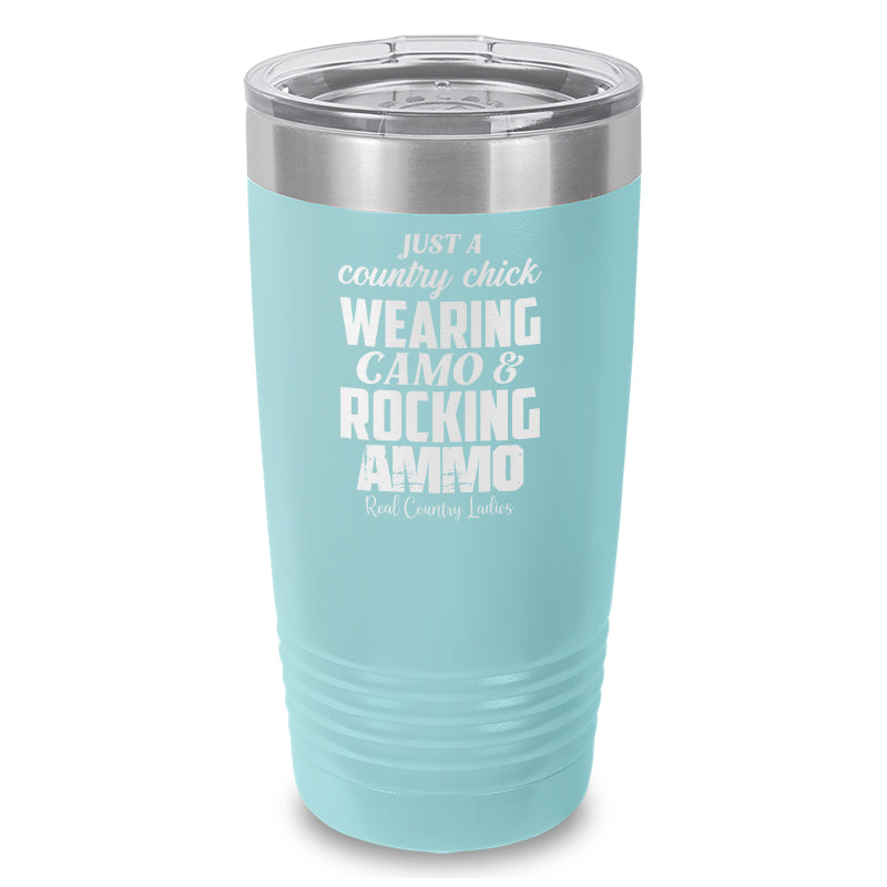 Black Friday | Wearing Camo Rocking Ammo Laser Etched Tumbler