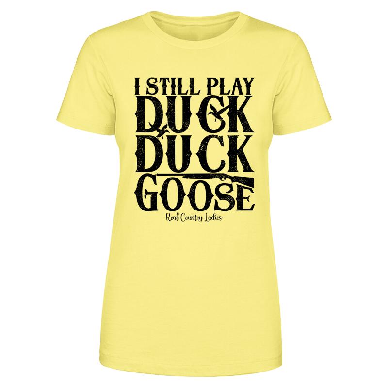 Black Friday | Duck Duck Duck The Goose Black Print Front Apparel