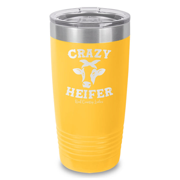 Black Friday | Crazy Heifer Laser Etched Tumbler