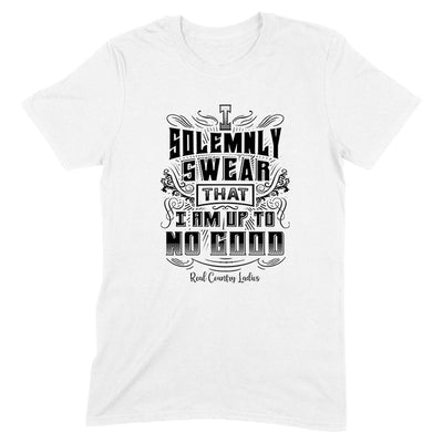 Blowout |  I Am Up To No Good Black Print Front Apparel