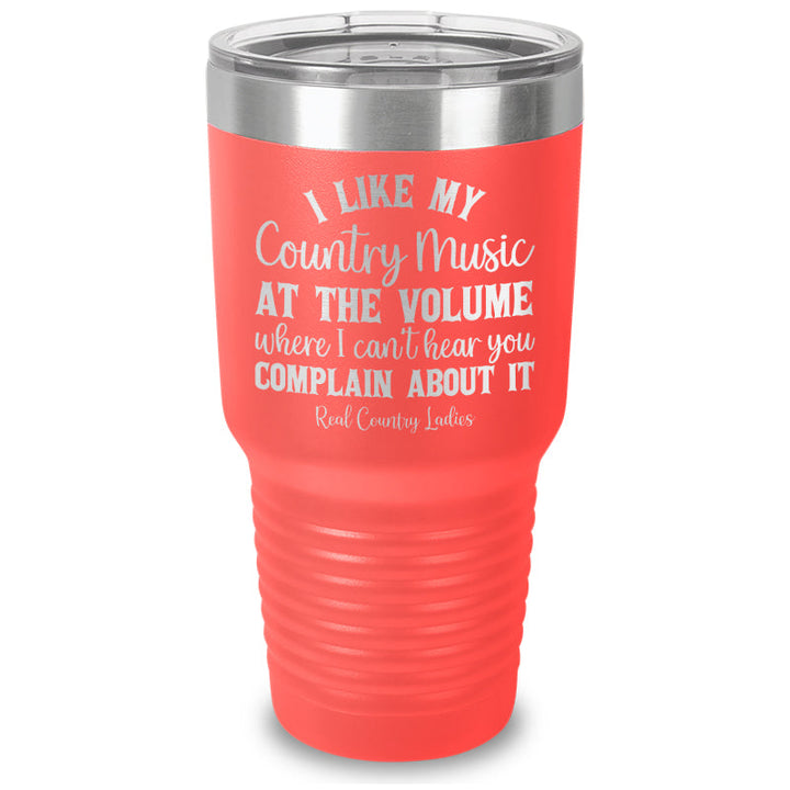 Black Friday | I Like My Country Music Laser Etched Tumbler