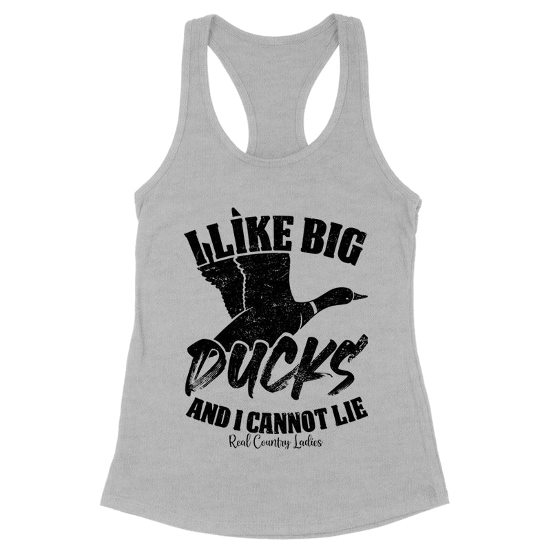 Blowout |  I Like Big Ducks Black Print Front Apparel