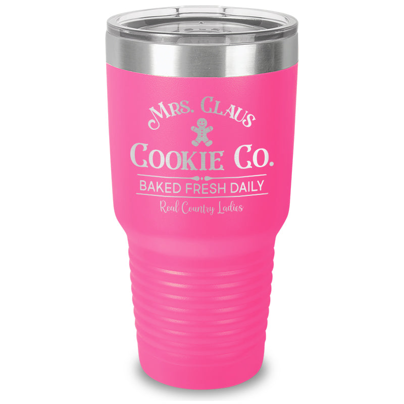 Black Friday | Mrs. Claus Cookie Company Laser Etched Tumbler