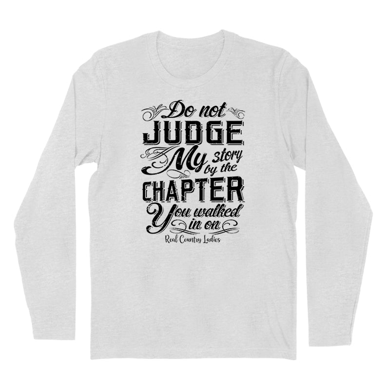 Blowout | Do Not Judge My Story Black Print Hoodies & Long Sleeves