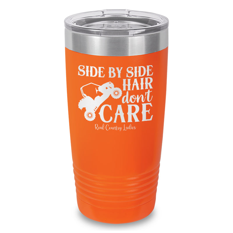 Black Friday | Side By Side Hair Don't Care Laser Etched Tumbler