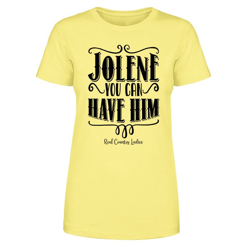 Blowout |  Jolene You Can Have Him Black Print Front Apparel