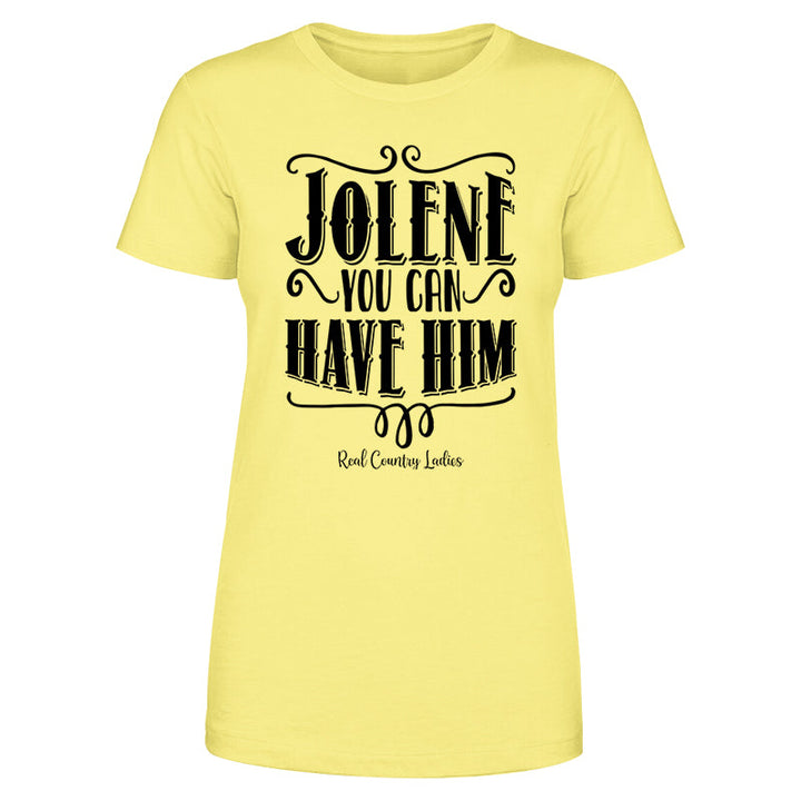 Black Friday | Jolene You Can Have Him Black Print Front Apparel