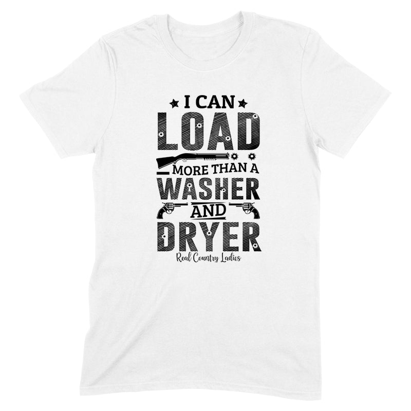 Black Friday | I Can Load More Than A Washer Black Print Front Apparel