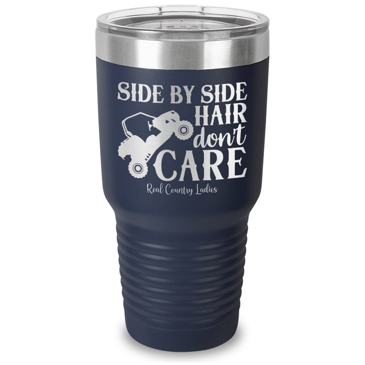 Black Friday | Side By Side Hair Don't Care Laser Etched Tumbler