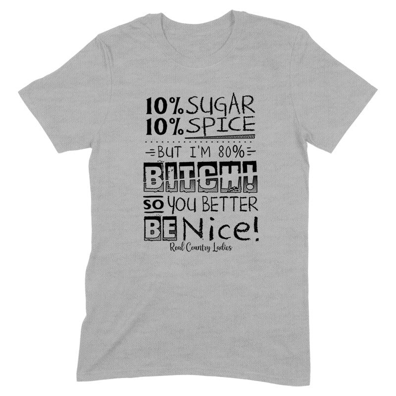 Black Friday | Sugar And Spice Black Print Front Apparel